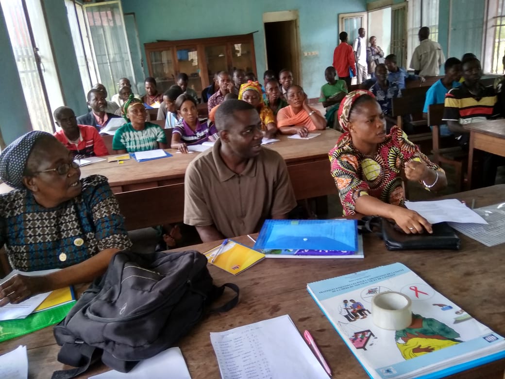 La Formation sur le VIHSida pour les prestataires des soins dans la Zone de Santé de Popokabaka.